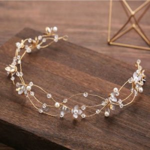 The Chrysanthemums Flower Design Bridal Hair Headband